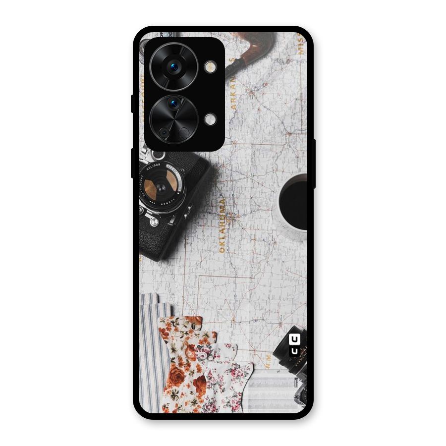 Camera Smoky Pipe Glass Back Case for OnePlus Nord 2T
