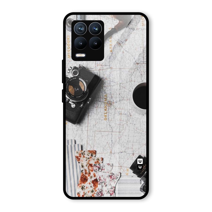 Camera Smoky Pipe Glass Back Case for Realme 8 Pro