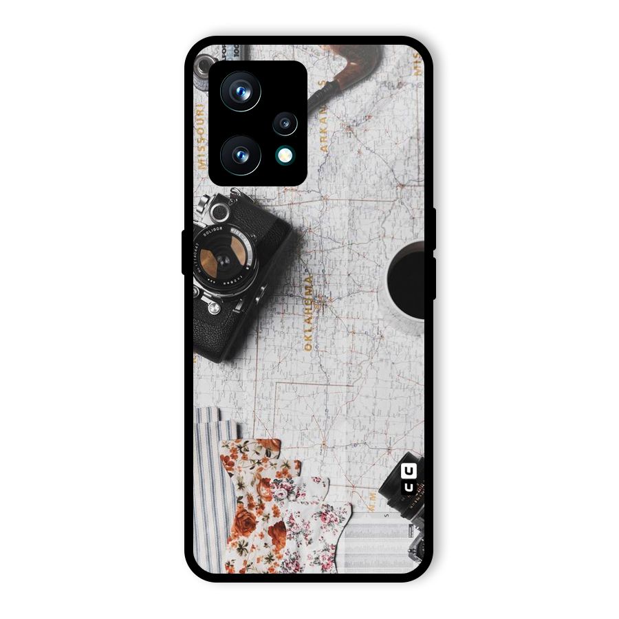 Camera Smoky Pipe Glass Back Case for Realme 9 Pro Plus 5G