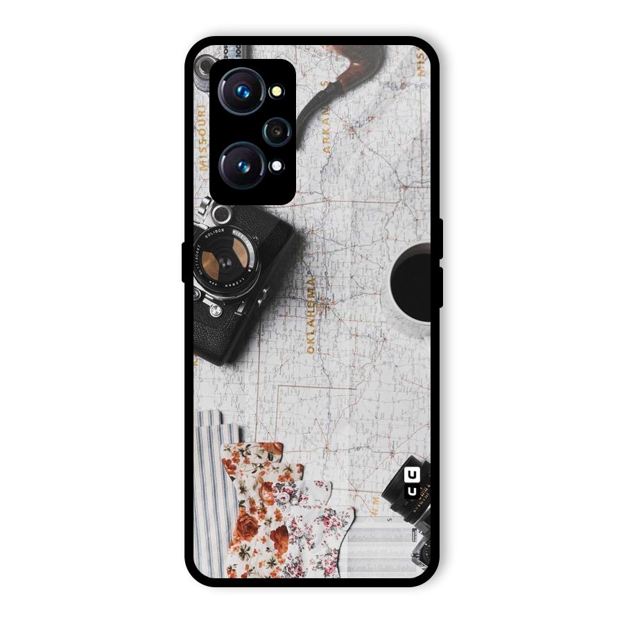 Camera Smoky Pipe Glass Back Case for Realme GT 2