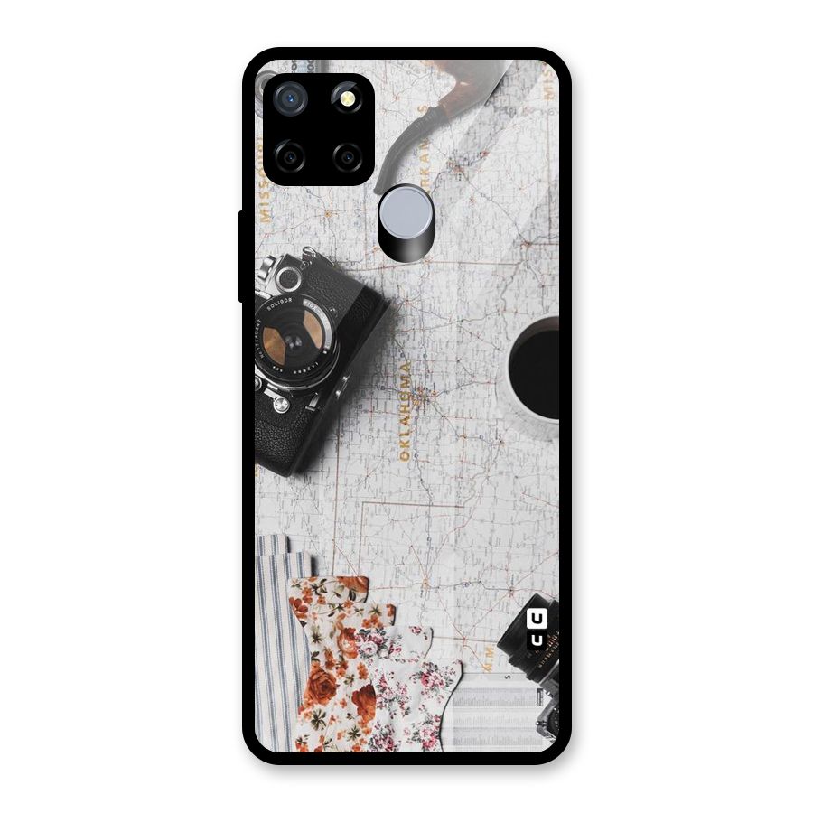 Camera Smoky Pipe Glass Back Case for Realme Narzo 20