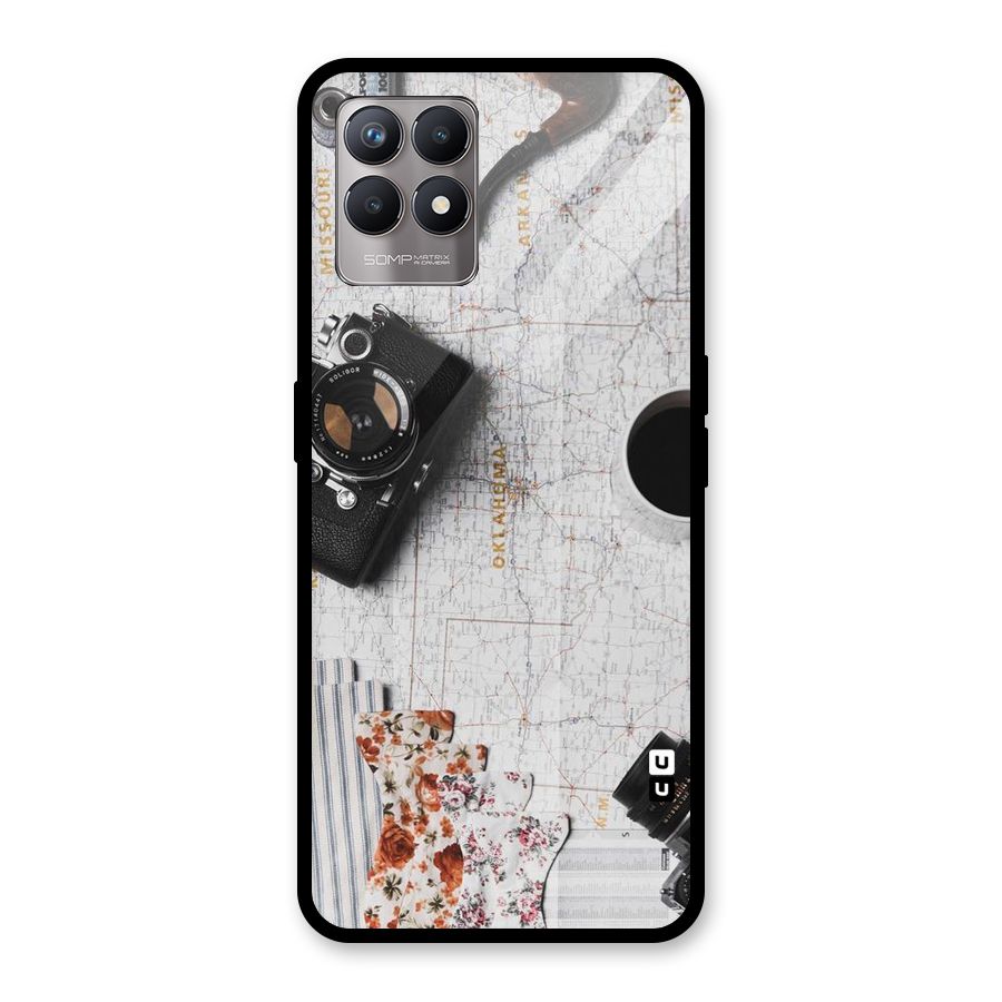 Camera Smoky Pipe Glass Back Case for Realme Narzo 50