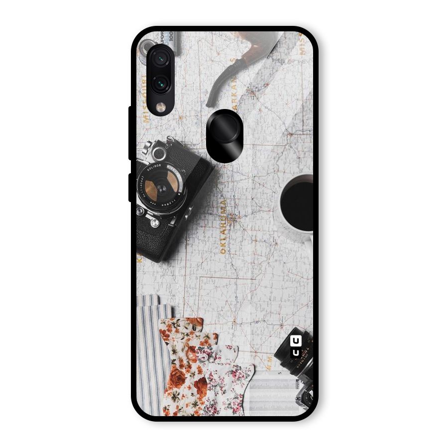 Camera Smoky Pipe Glass Back Case for Redmi Note 7