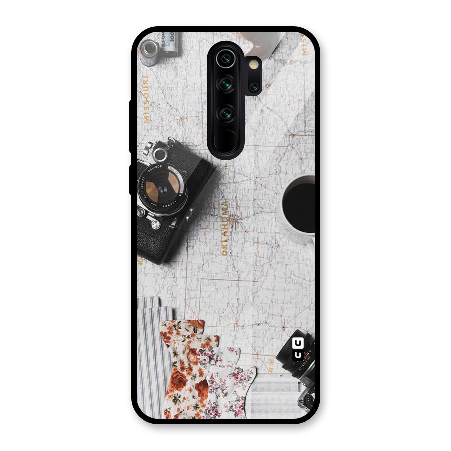 Camera Smoky Pipe Glass Back Case for Redmi Note 8 Pro
