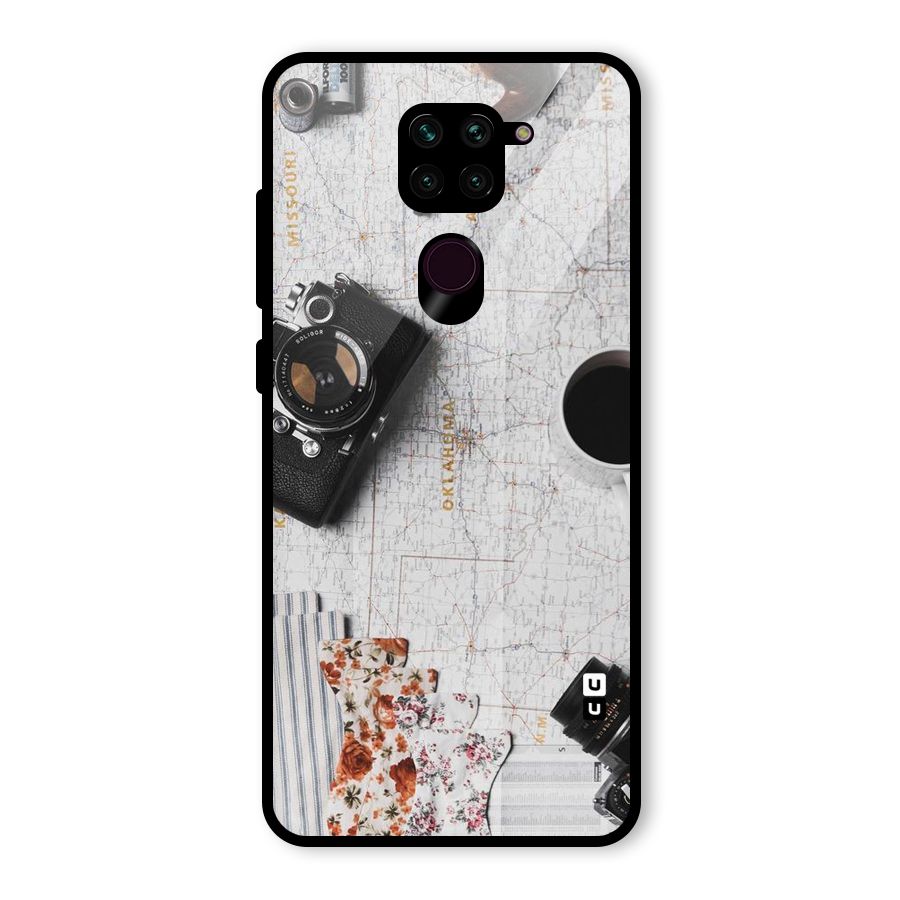 Camera Smoky Pipe Glass Back Case for Redmi Note 9