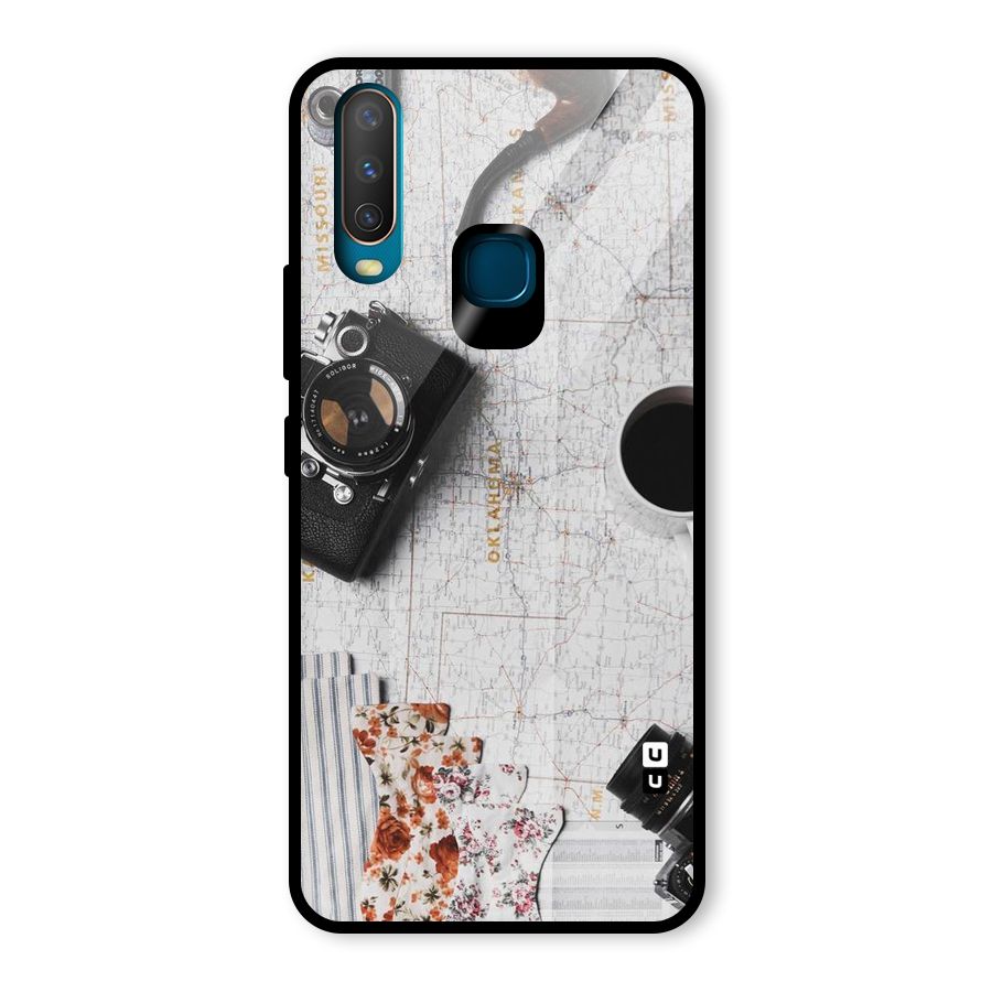Camera Smoky Pipe Glass Back Case for Vivo U10