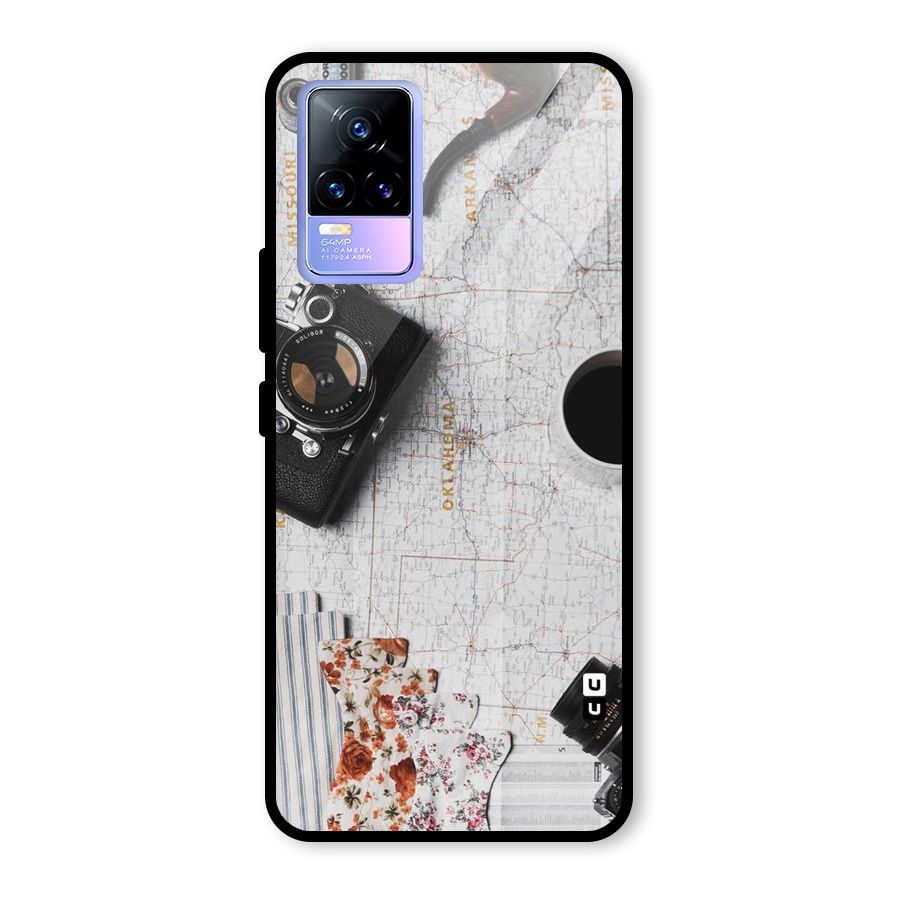 Camera Smoky Pipe Glass Back Case for Vivo Y73