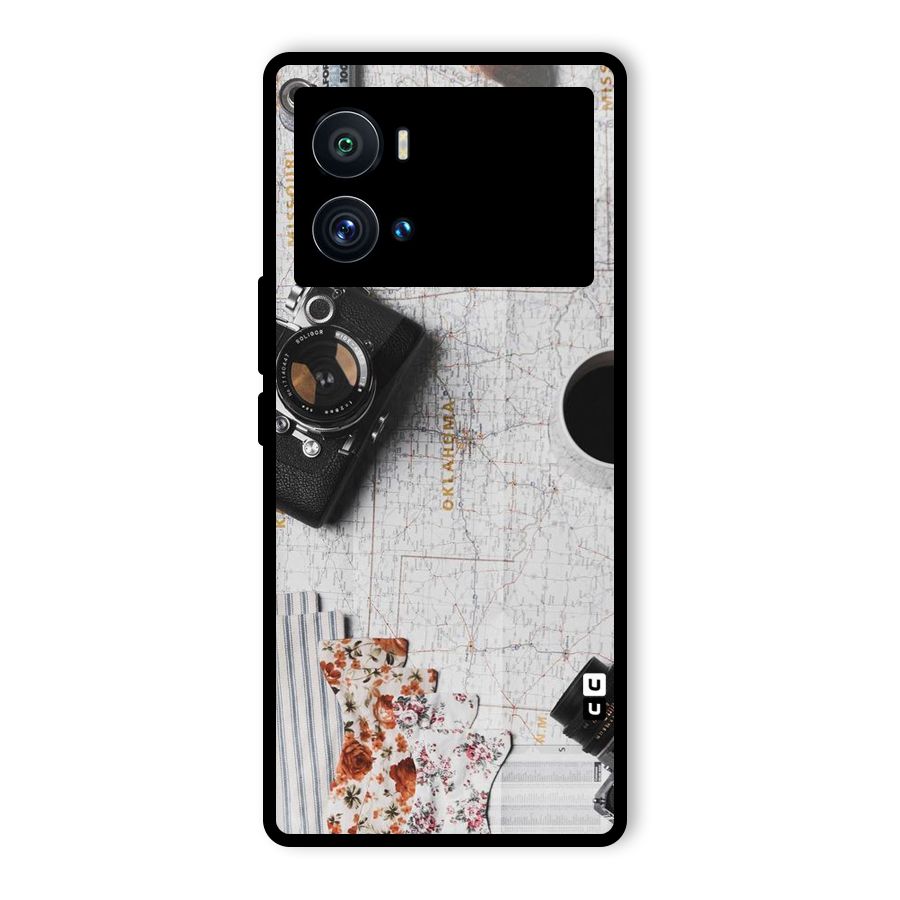 Camera Smoky Pipe Glass Back Case for Vivo iQOO 9 Pro