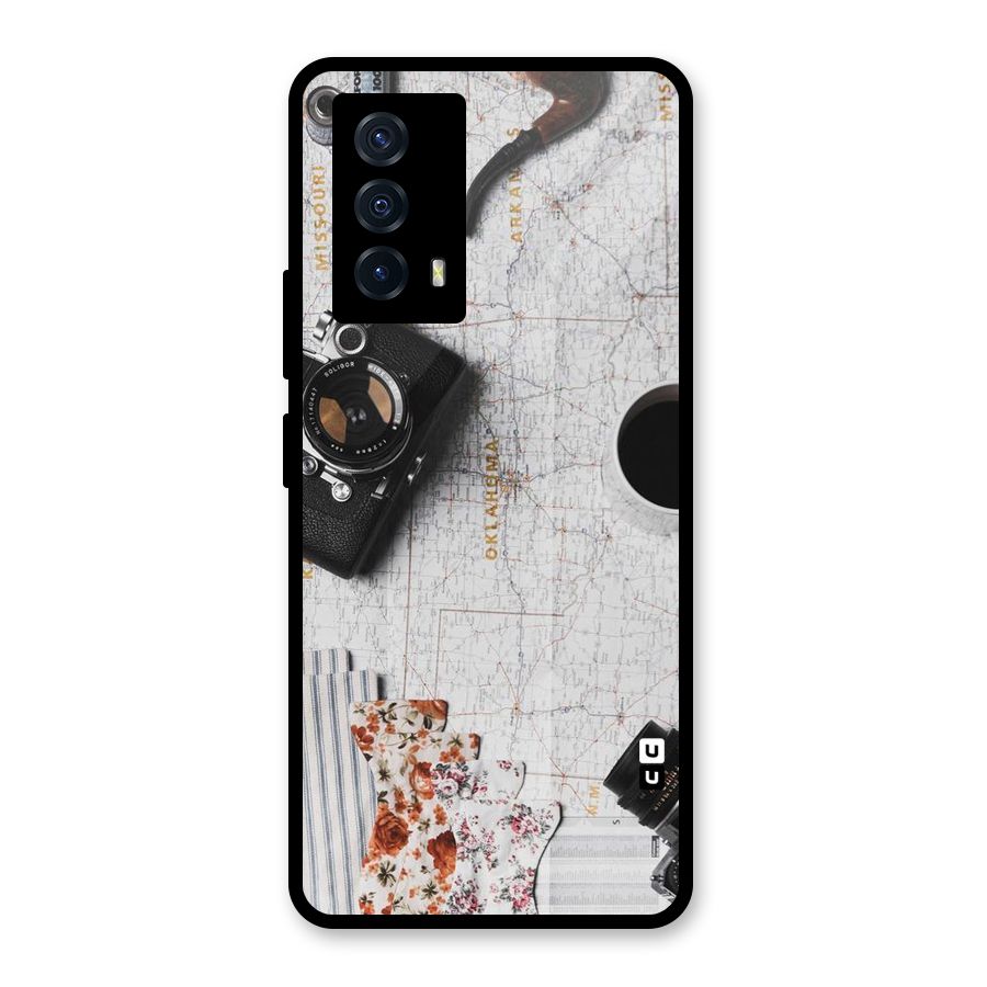 Camera Smoky Pipe Glass Back Case for Vivo iQOO Z5