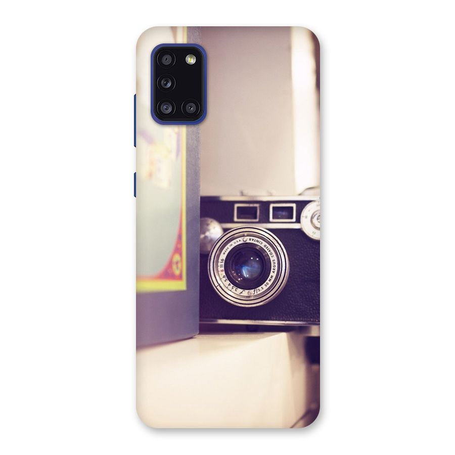 Camera Vintage Pastel Back Case for Galaxy A31