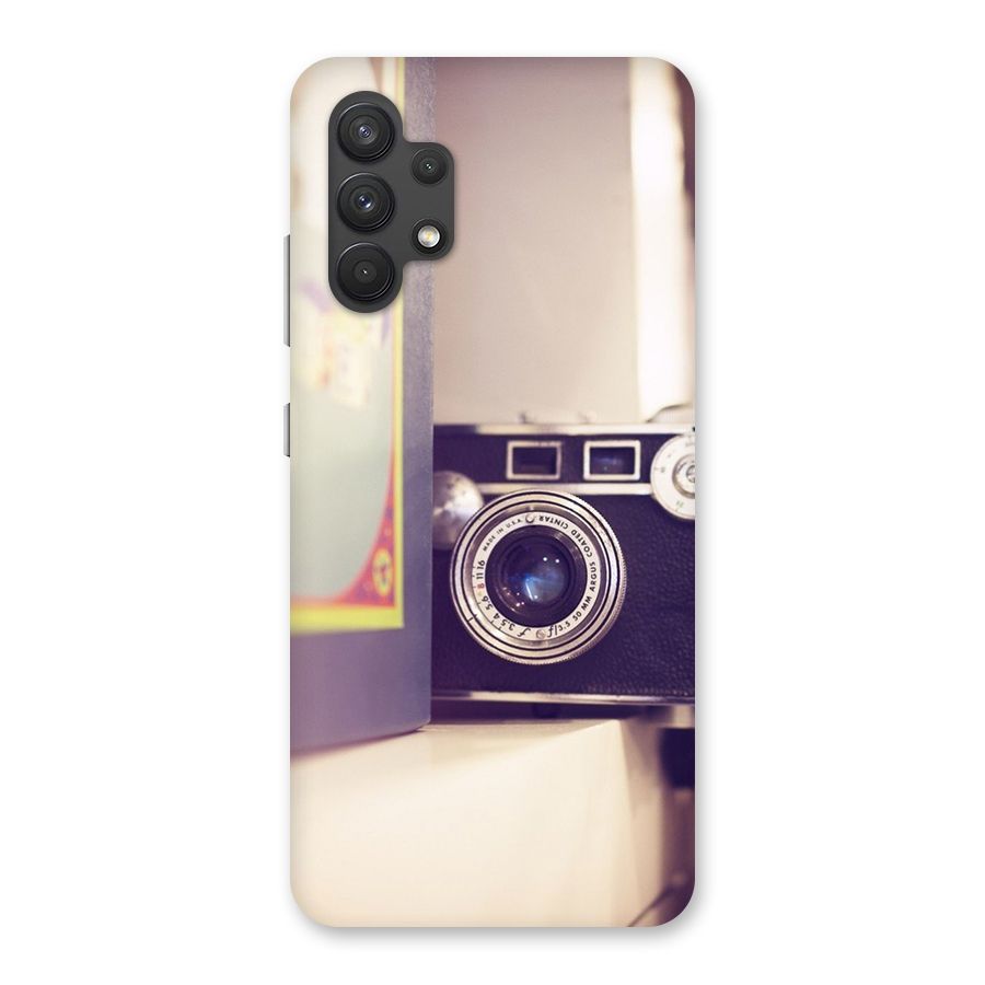 Camera Vintage Pastel Back Case for Galaxy A32