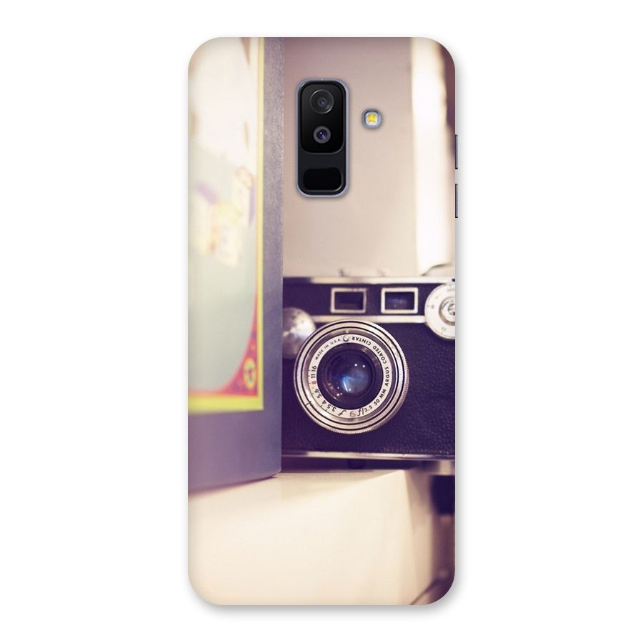 Camera Vintage Pastel Back Case for Galaxy A6 Plus