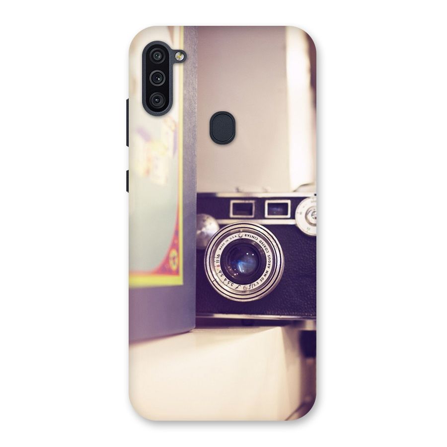 Camera Vintage Pastel Back Case for Galaxy M11