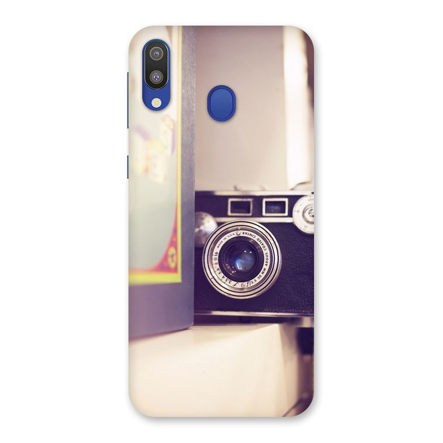 Camera Vintage Pastel Back Case for Galaxy M20