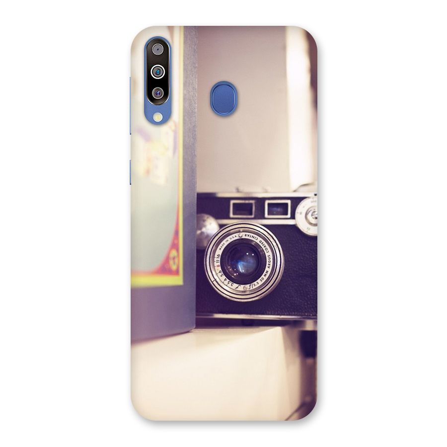 Camera Vintage Pastel Back Case for Galaxy M30