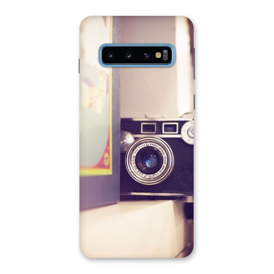 Camera Vintage Pastel Back Case for Galaxy S10