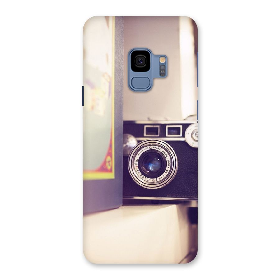Camera Vintage Pastel Back Case for Galaxy S9