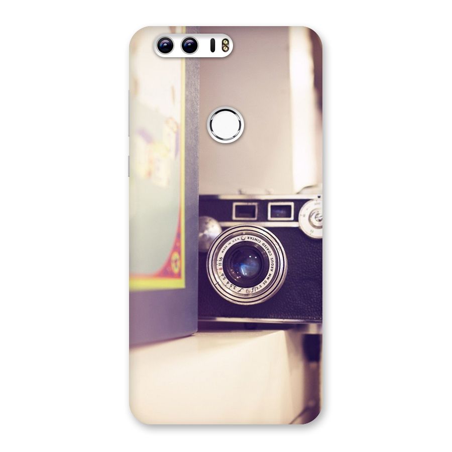 Camera Vintage Pastel Back Case for Honor 8