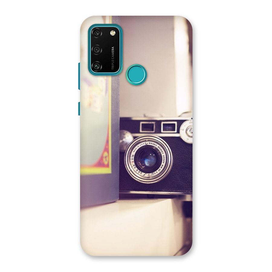Camera Vintage Pastel Back Case for Honor 9A