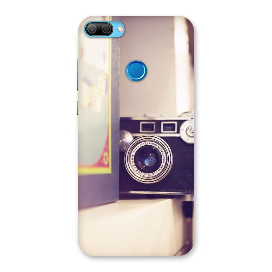 Camera Vintage Pastel Back Case for Honor 9N