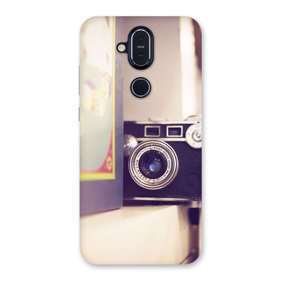 Camera Vintage Pastel Back Case for Nokia 8.1