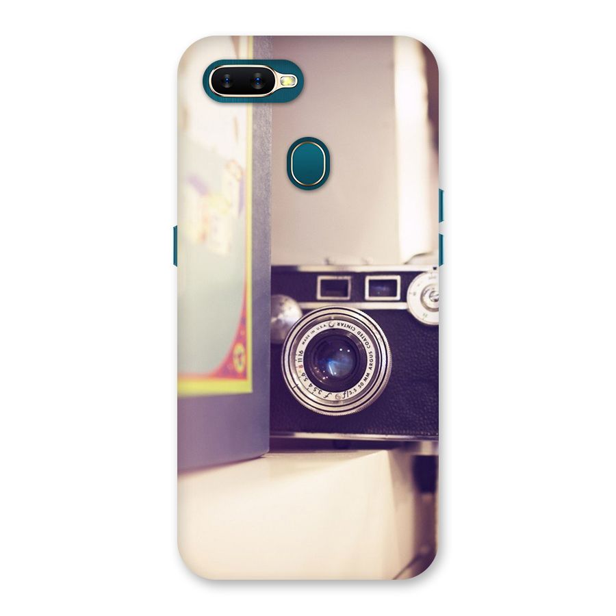 Camera Vintage Pastel Back Case for Oppo A11k