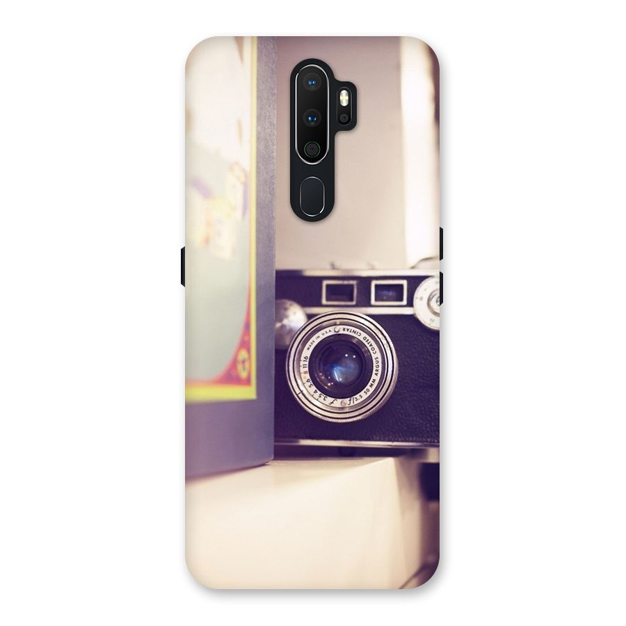 Camera Vintage Pastel Back Case for Oppo A5 (2020)