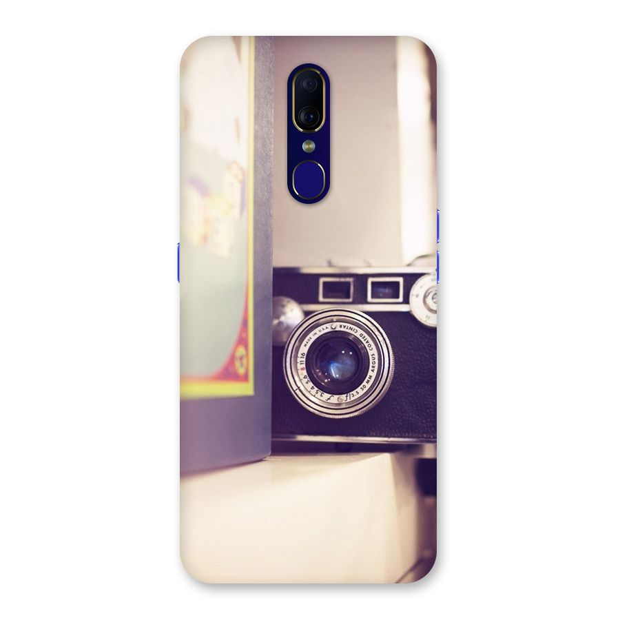 Camera Vintage Pastel Back Case for Oppo F11