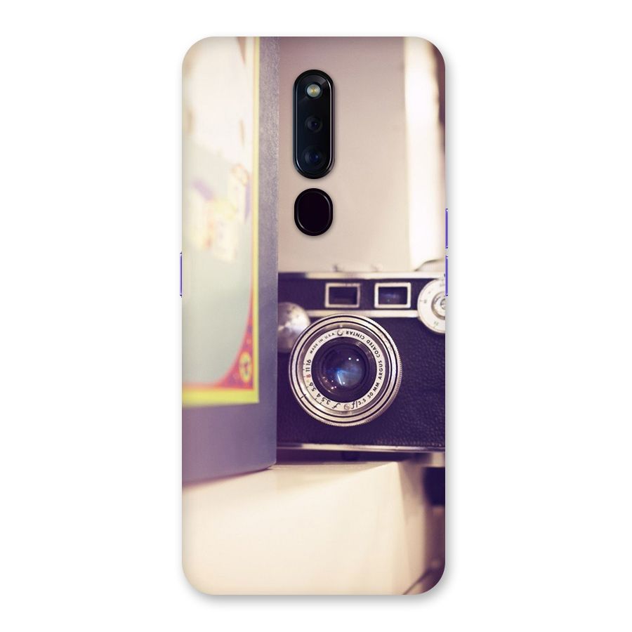 Camera Vintage Pastel Back Case for Oppo F11 Pro