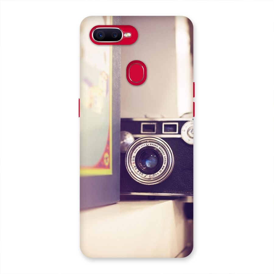 Camera Vintage Pastel Back Case for Oppo F9 Pro