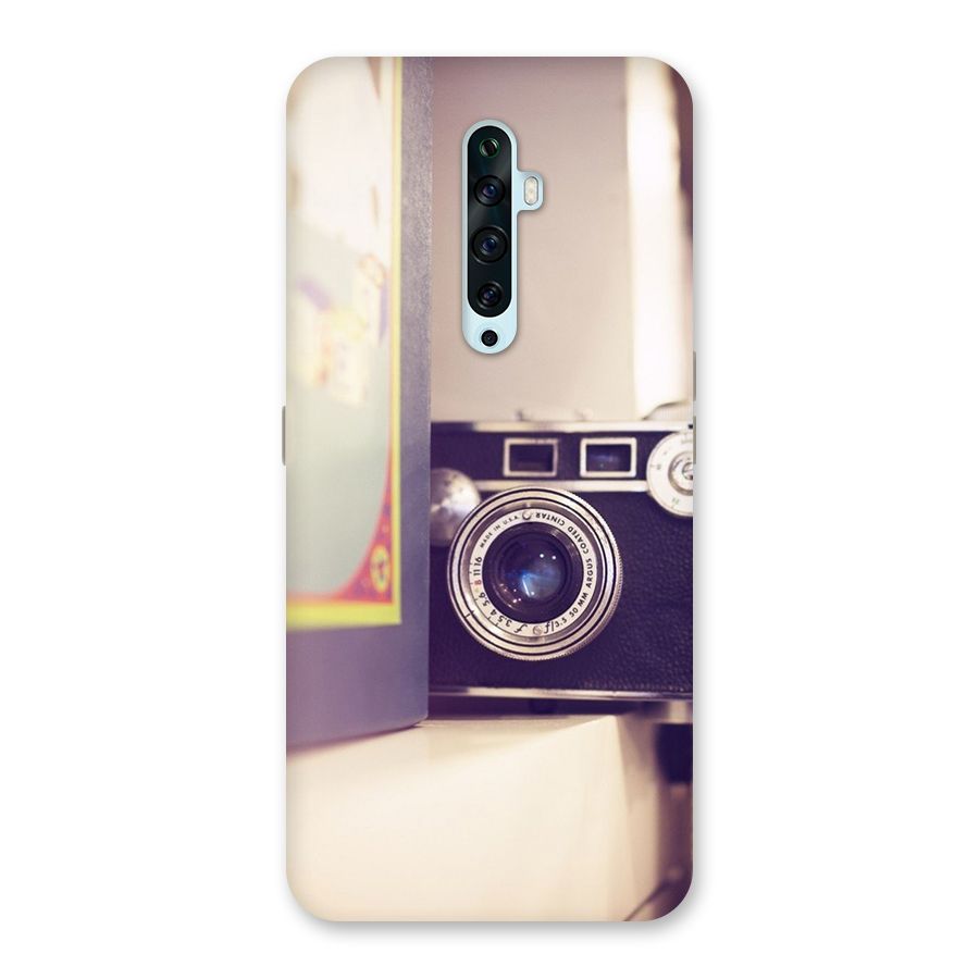 Camera Vintage Pastel Back Case for Oppo Reno2 F
