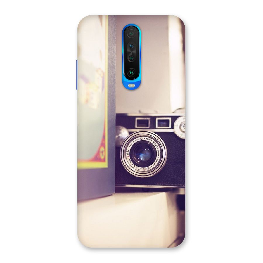 Camera Vintage Pastel Back Case for Poco X2