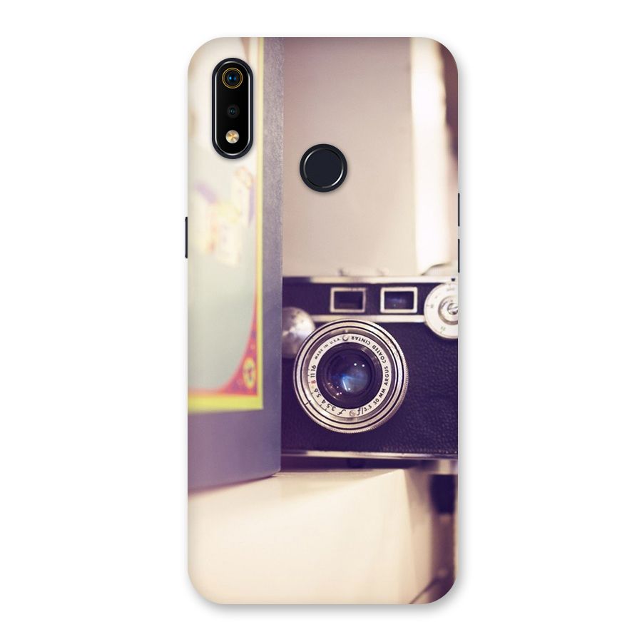 Camera Vintage Pastel Back Case for Realme 3i
