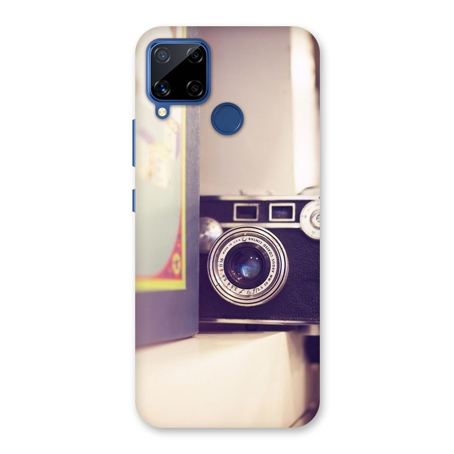 Camera Vintage Pastel Back Case for Realme C15