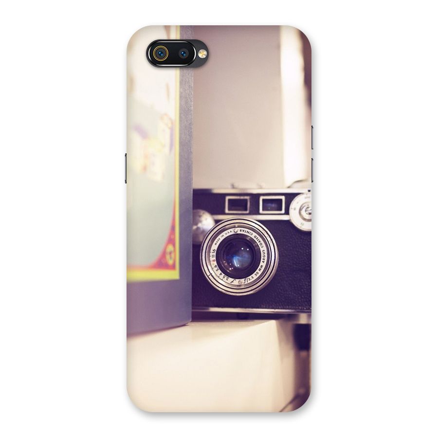 Camera Vintage Pastel Back Case for Realme C2