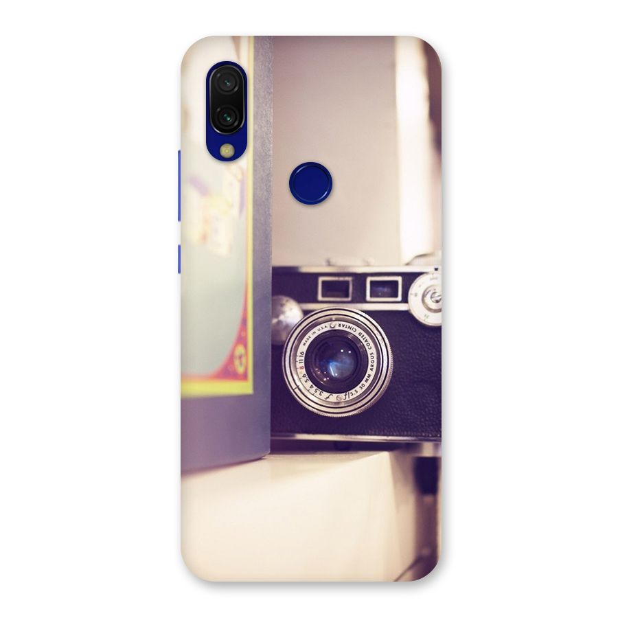 Camera Vintage Pastel Back Case for Redmi 7