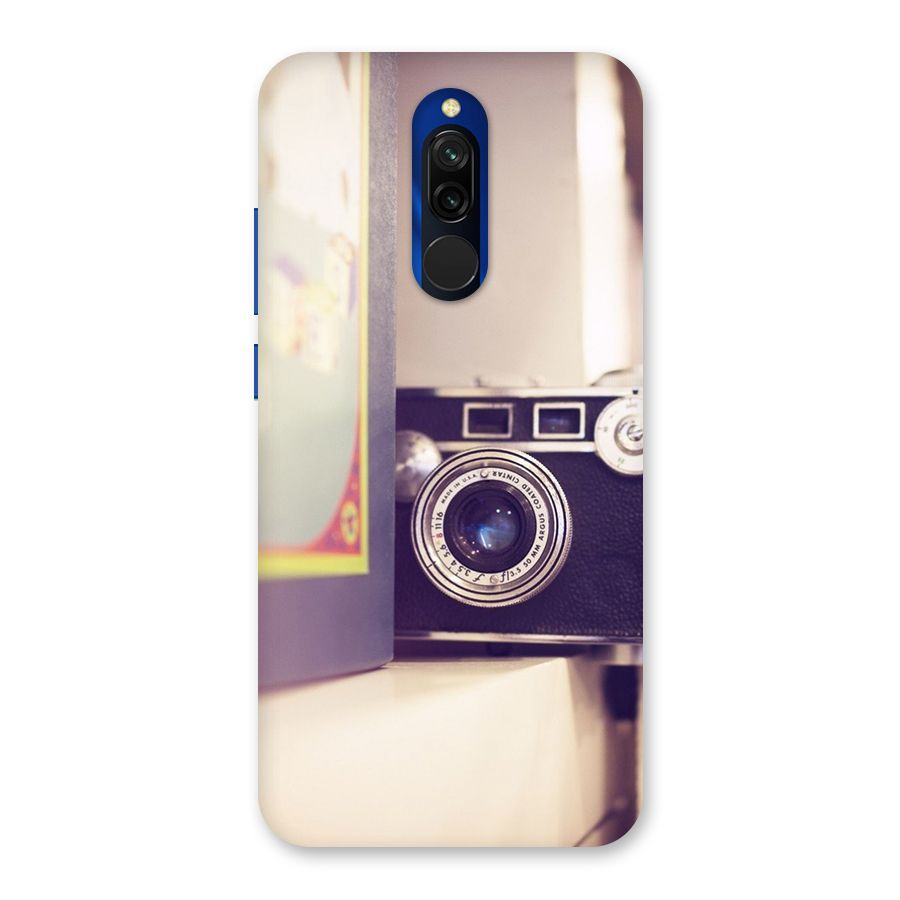 Camera Vintage Pastel Back Case for Redmi 8