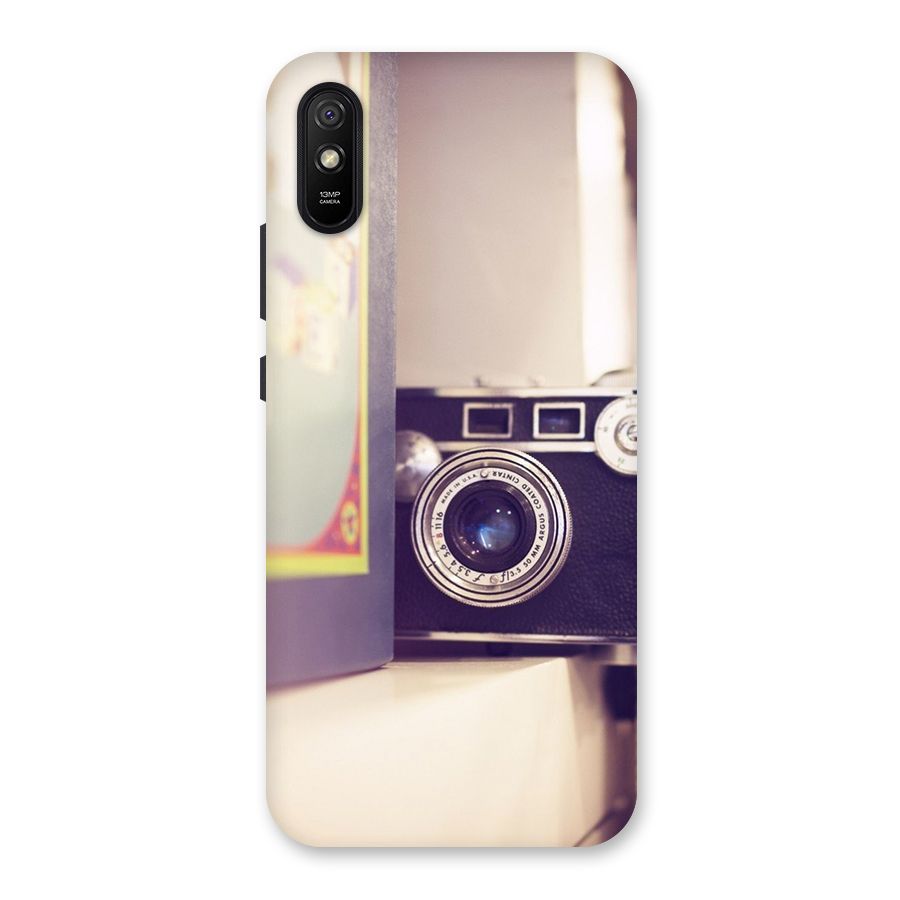 Camera Vintage Pastel Back Case for Redmi 9i