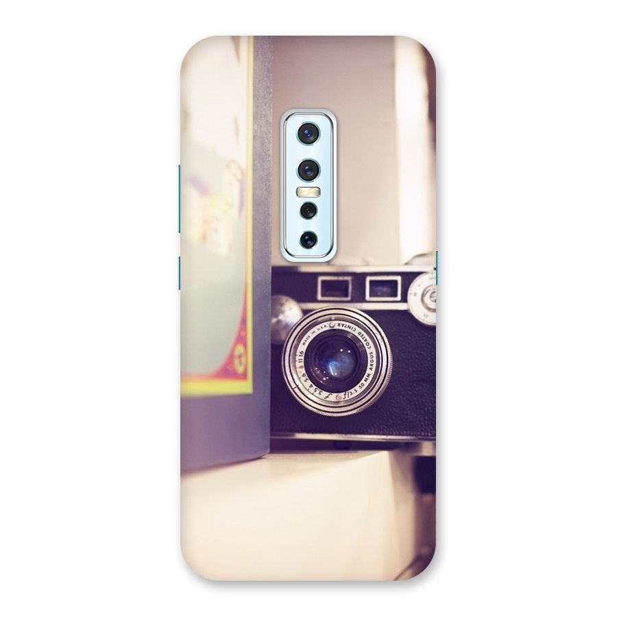 Camera Vintage Pastel Back Case for Vivo V17 Pro