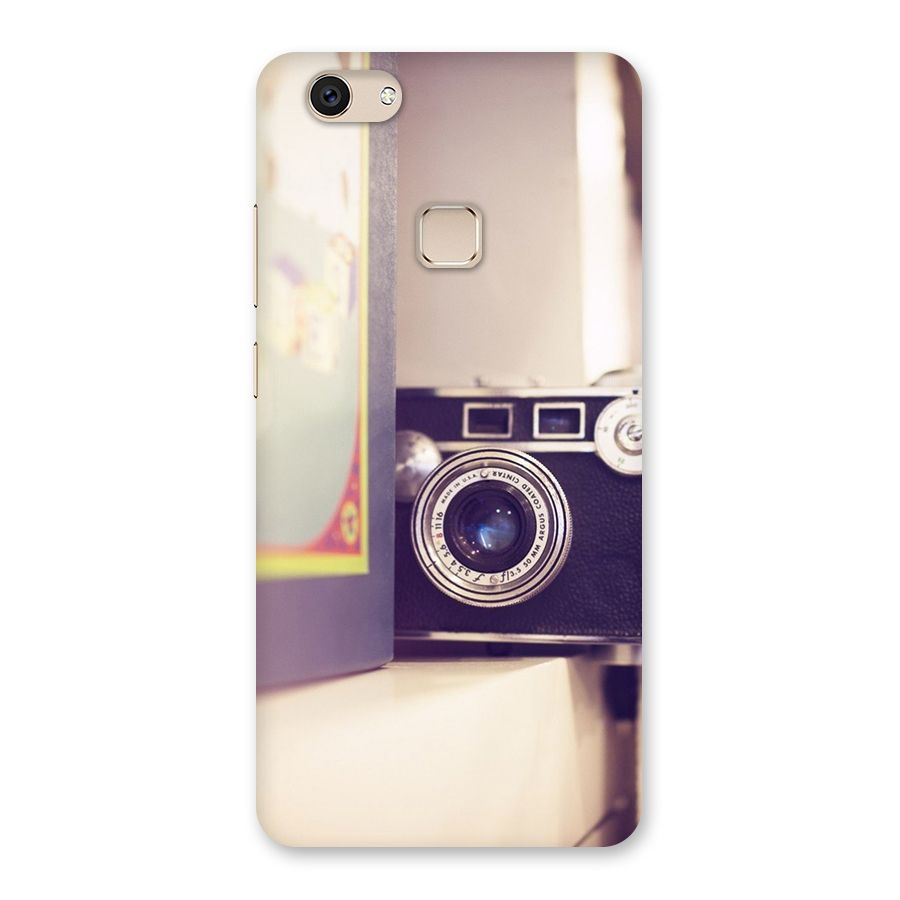 Camera Vintage Pastel Back Case for Vivo V7