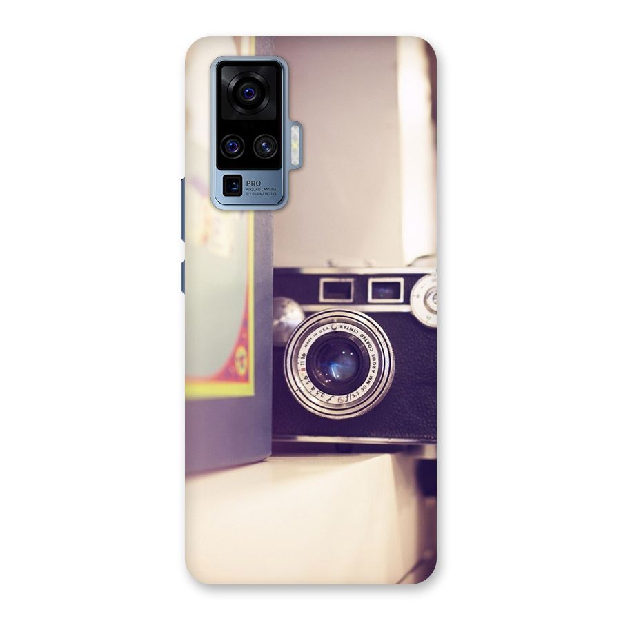 Camera Vintage Pastel Back Case for Vivo X50 Pro