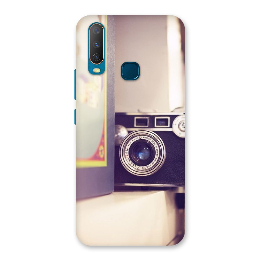 Camera Vintage Pastel Back Case for Vivo Y15