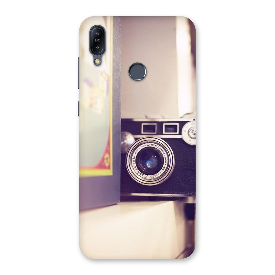 Camera Vintage Pastel Back Case for Zenfone Max M2