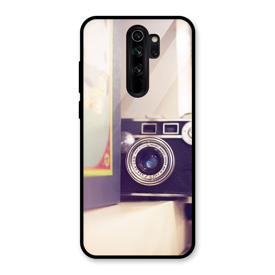 Camera Vintage Pastel Glass Back Case for Redmi Note 8 Pro