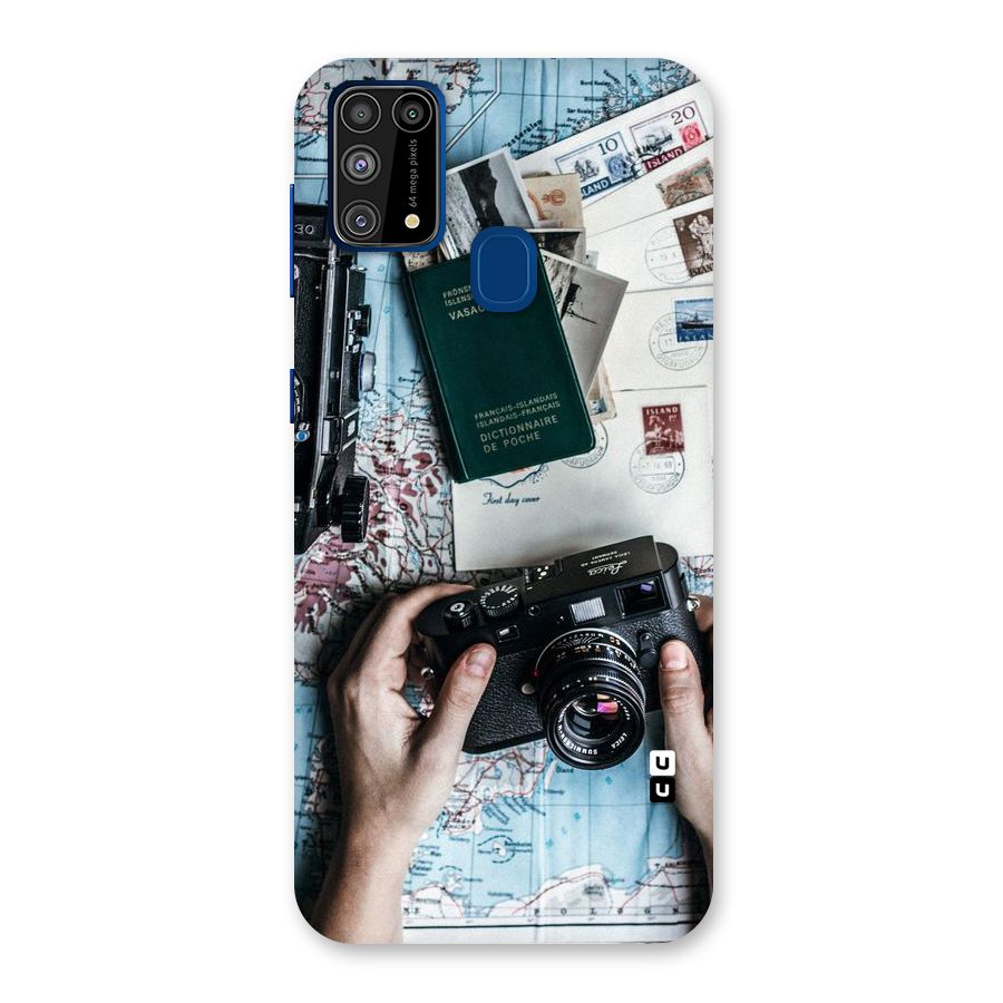 Camera and Postcards Back Case for Galaxy F41
