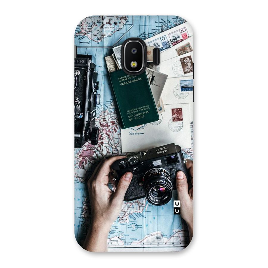 Camera and Postcards Back Case for Galaxy J2 Pro 2018