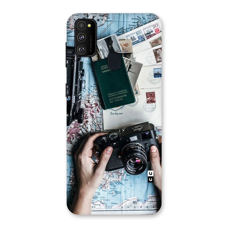 Camera and Postcards Back Case for Galaxy M30s