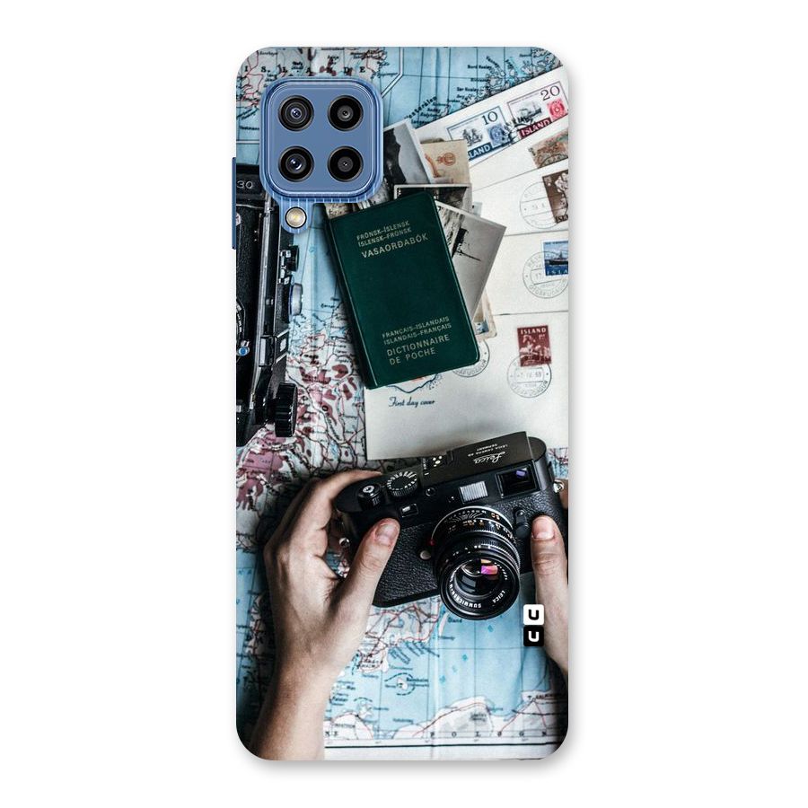 Camera and Postcards Back Case for Galaxy M32