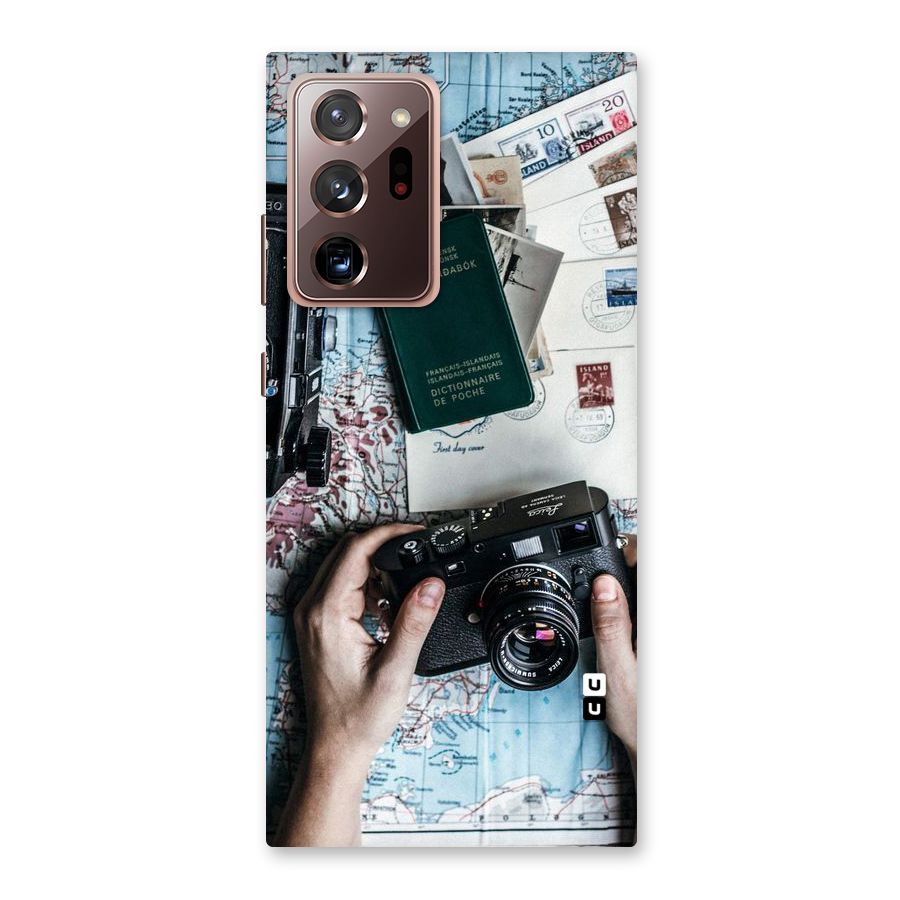 Camera and Postcards Back Case for Galaxy Note 20 Ultra