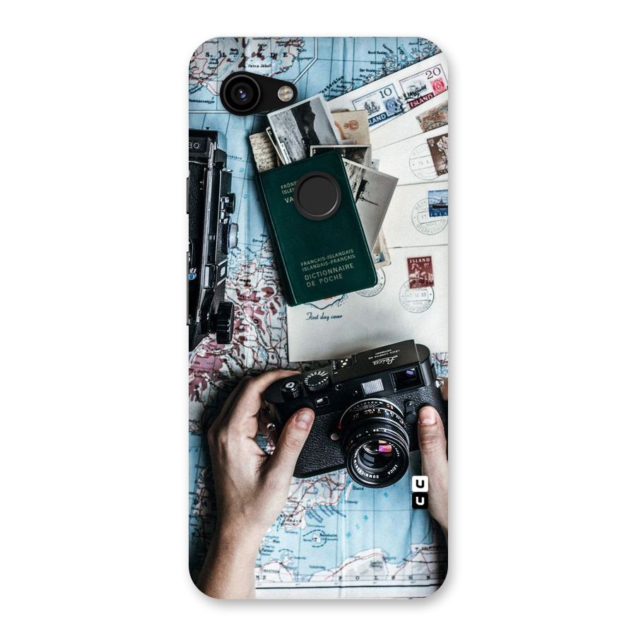 Camera and Postcards Back Case for Google Pixel 3a